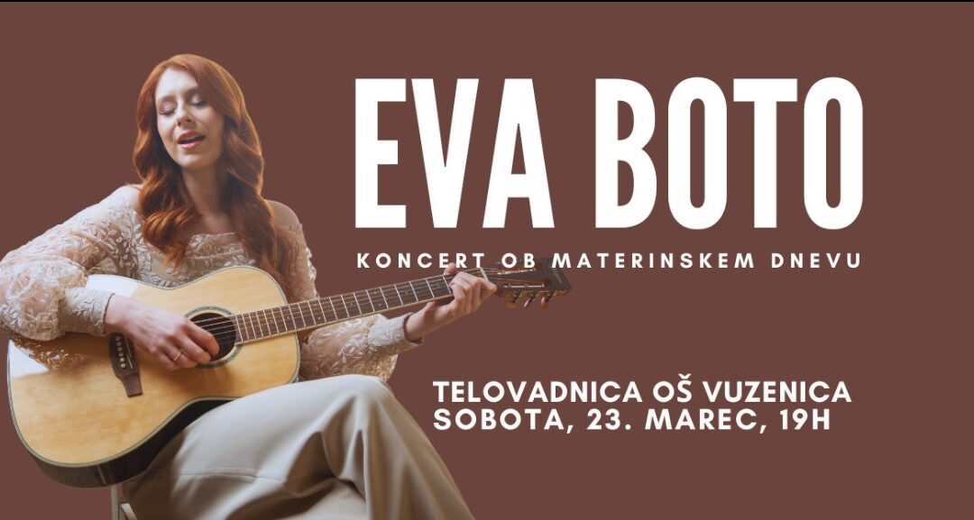 Sodelovanje učenk petja na koncertu Eve Boto