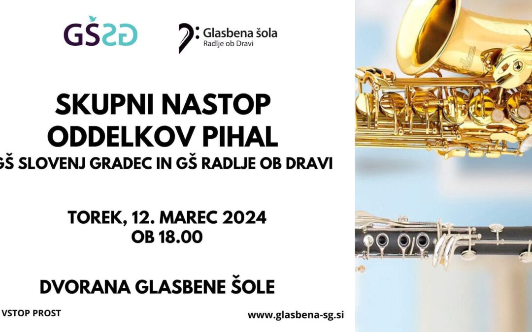 Gostovanje pihalcev v Slovenj Gradcu