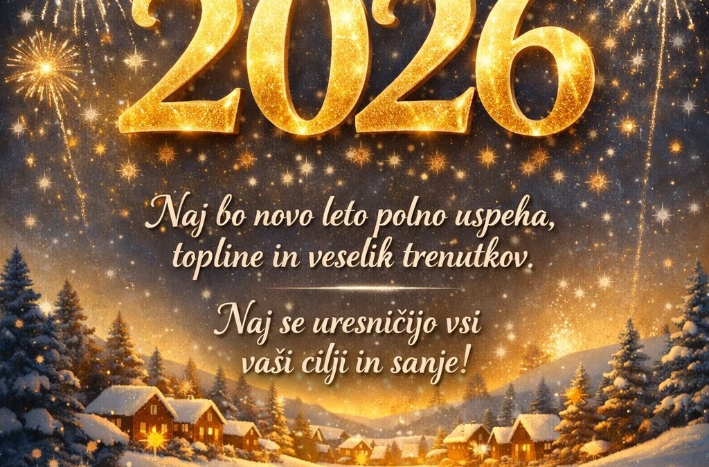 Voščilo ob novem letu.