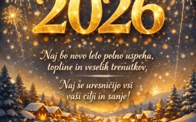 Voščilo ob novem letu.